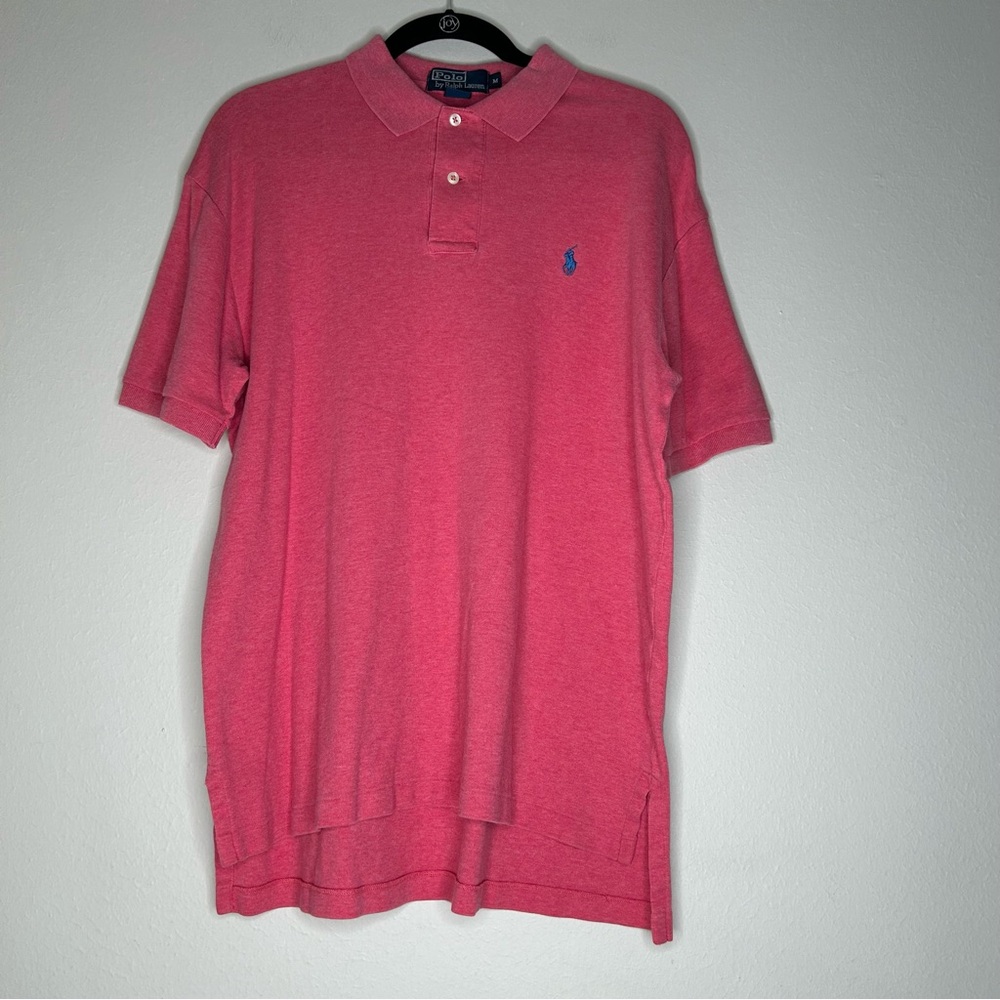 Polo Ralph Lauren Men’s Red 100% Cotton‎ Polo Shirt Size M